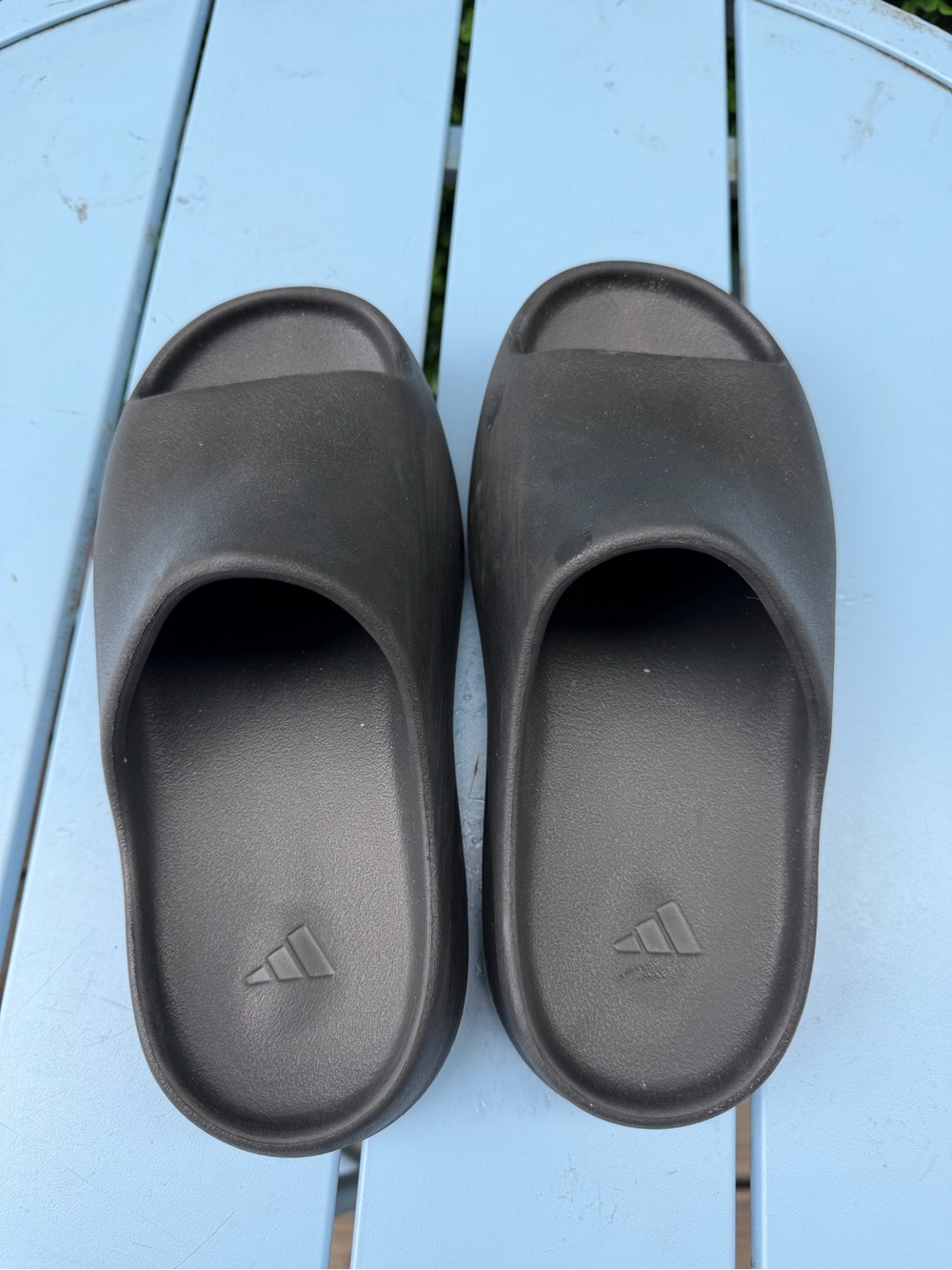 Yeezy Kids Black Slip-On Foam Sandals